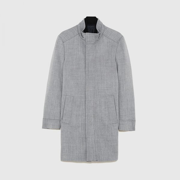 Men's Wool Blend Coat
